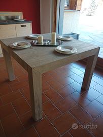 tavolo abete riciclato