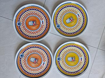 n.4 piatti firmati Estathe'