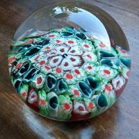 Fermacarte vintage Murano millefiori 