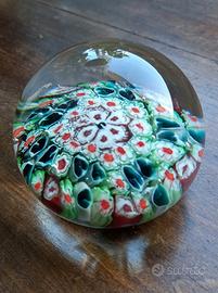 Fermacarte vintage Murano millefiori 