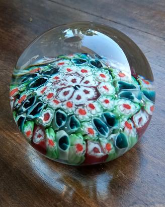 Fermacarte vintage Murano millefiori 