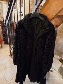 pelliccia in Astrakan taglia 46