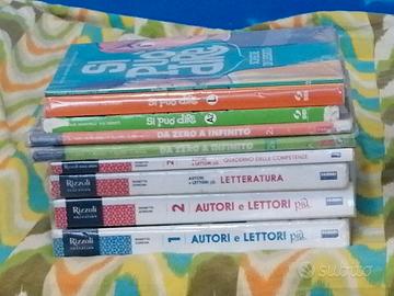 libri di scuola 1 2 3 media (LEGGERE DESCRIZIONE) 