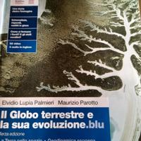 il globo terrestre è la sua evoluzione. blu