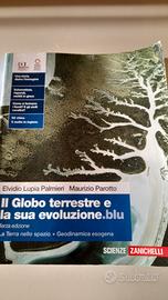 il globo terrestre è la sua evoluzione. blu