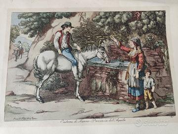 Costume di scanno,B.Pinelli