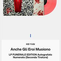 Vinile Autografato Numerato FUNERALE EDITION