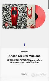 Vinile Autografato Numerato FUNERALE EDITION