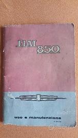 FIAT 850 Libretto Uso Manutenzione +Versione Super