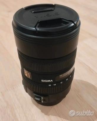Sigma 8-16 per Canon apsc