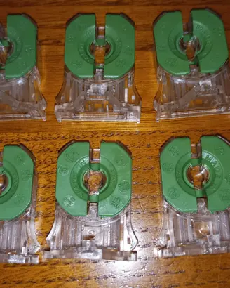 6 portalampada G13 tubo neon o led