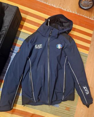 giacca sci nazionale italiana EA7