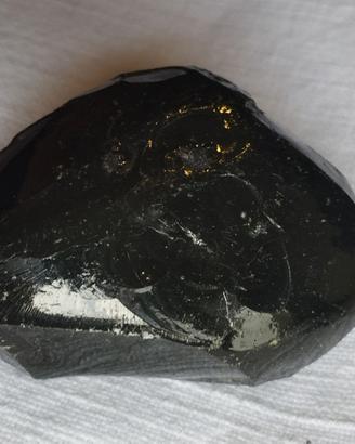 Ossidiana pietra lavica vulcanica (Vesuvio)