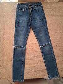 jeans ragazza taglia S/42