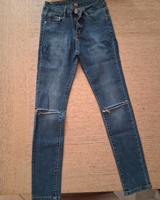 jeans ragazza taglia S/42