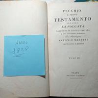 libro antico del 1828 in latino/italiano integro
