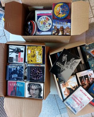 CD e DVD, film e canzoni