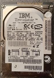 Hard Disk IBM Travelstar 20GB IDE/PATA 2.5"