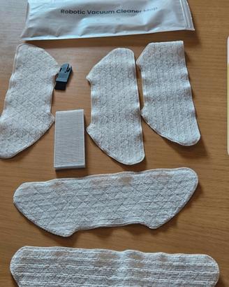 Set Ricambi e Panni per Robot