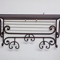 Porta mantelli in ferro battuto 