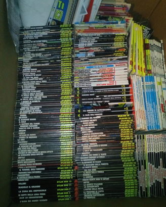 Collezione fumetti Dylan Dog Tex Zagor Topolino