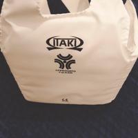 guanti paratibie con calzari corpetto bambino 