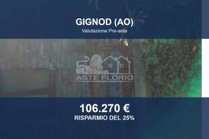 Immobile in asta di 73 m² a Gignod