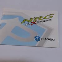 MANUALE USO E MANUTENZIONE NRG PIAGGIO 578779