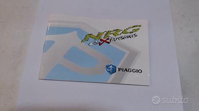 MANUALE USO E MANUTENZIONE NRG PIAGGIO 578779