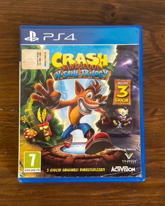 Crash Bandicoot N. Sane Trilogy PS4 - NUOVO