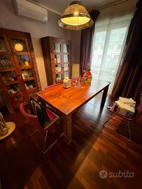 Tavolo indiano in legno