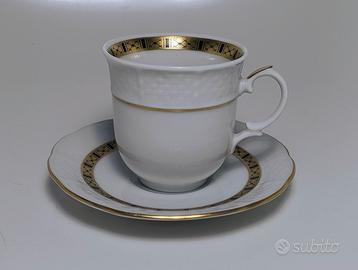 Tazzina Thun antica decori oro