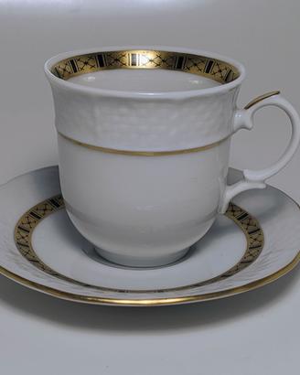 Tazzina Thun antica decori oro