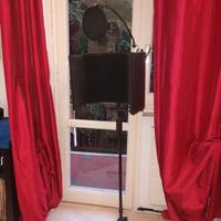 Microfono professionale + attrezzatura