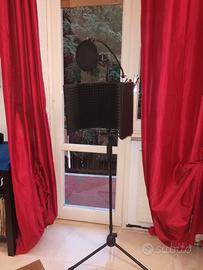 Microfono professionale + attrezzatura