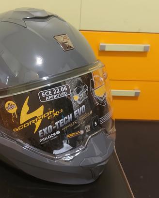 Casco moto modulare scorpion exo-tech evo