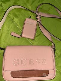 borsa + porta monete guess