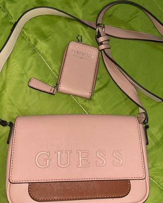 borsa + porta monete guess