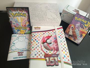 Pokémon 151 Master set semi completo 