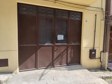 Portone garage in ferro