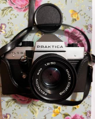 Praktica MTL 5 B + Pentacon 50mm f/1.8 +  200mm f4