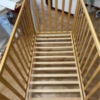 Lettino foppapedretti, materasso e paracolpi