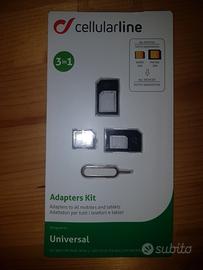 Adattatori sim card, Originali Cellular line