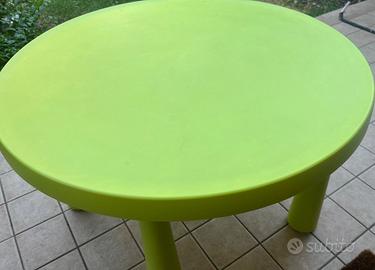 tavolo rotondo leggero   per bambini
