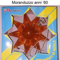 Luci di Natale Puntale stella Moranduzzo anni '60