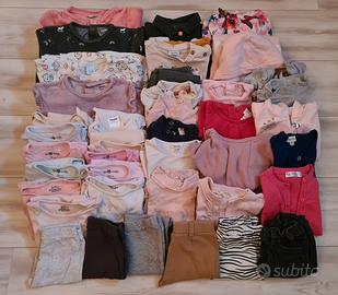 Lotto inverno bambina taglia 18 mesi