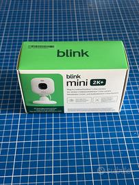 Blink Mini 2K+ (colore bianco), sigillata.