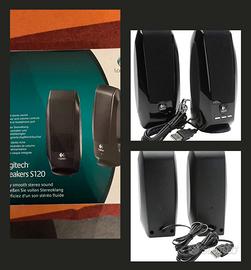 Logittech apeakers s120