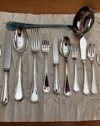 Servizio posate in Silver Plated da 12 persone