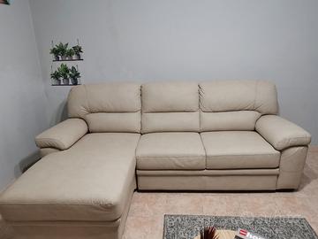 divano  3 posti relax con penisola 